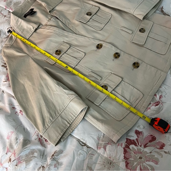 New “Talie” Khaki Utility Jacket - Picture 14 of 15